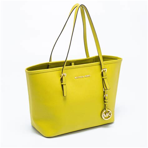 neon green michael kors|green bag Michael Kors.